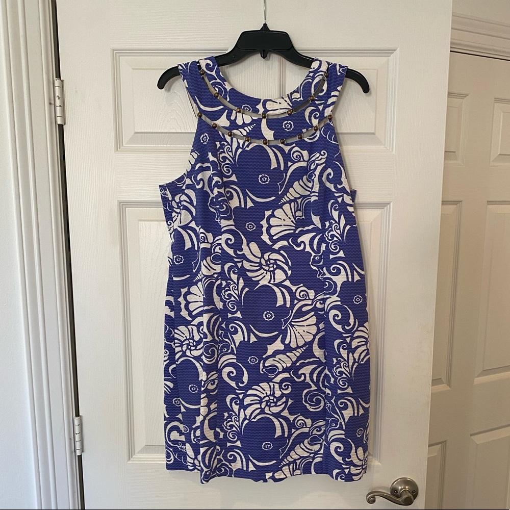 Lilly Pulitzer Blue & White Dress